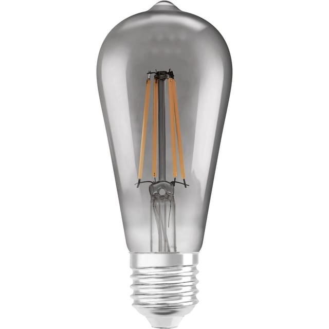Ledvance Smart+ Leuchtmittel Wifi Filament Edison E27/6 W Light grey