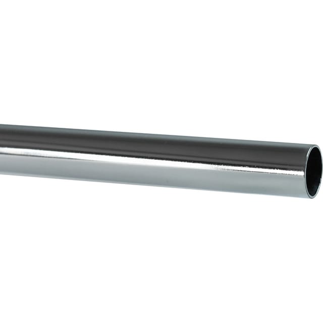 Mydeco Gardinenstange für Ringe Chrom Ø 2 cm x 160 cm
