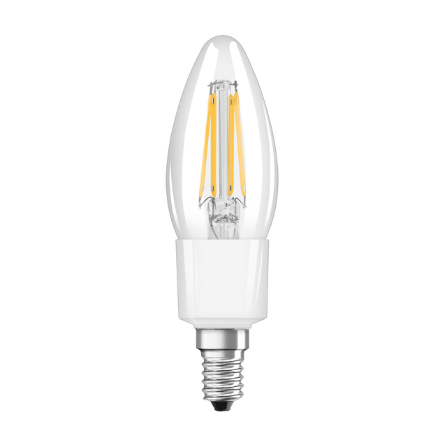 Ledvance Smart+ Leuchtmittel Wifi Filament Candle E14/4 W Transparent