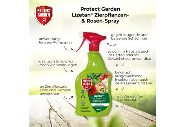 Protect Garden Lizetan Zierpflanzen- & Rosen-Spray AF 500 ml