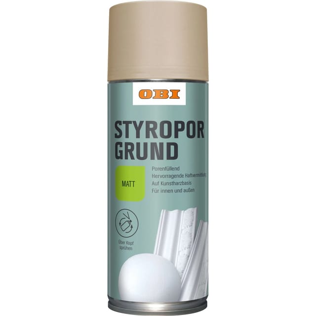 OBI Styropor-Grundierung Spray Beige matt 400 ml