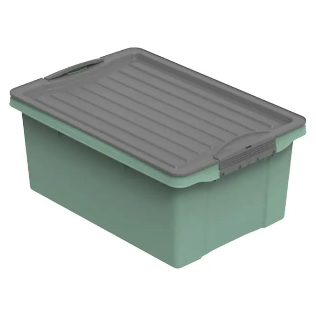Rotho Stapelbox Compact A4 13, Grün