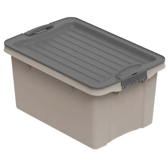 Rotho Stapelbox Compact A5 4,5, Cappucchino