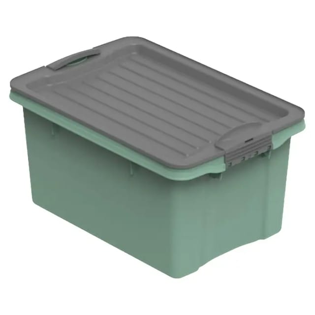 Rotho Stapelbox Compact A5 4,5, Grün