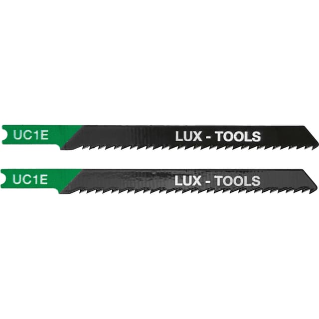 LUX-TOOLS Stichsägeblätter Holz und Kunststoff U-Schaft 75 mm