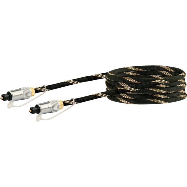 Schwaiger Lichtwellenleiter-Anschlusskabel mit Toslink-Stecker