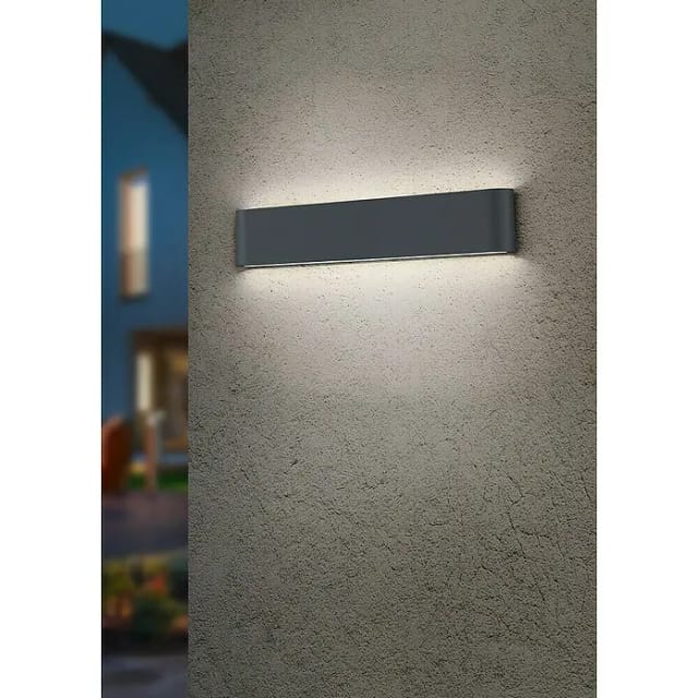 Trio LED-Wandleuchte Thames II 90 mm x 465 mm x 40 mm Anthrazit
