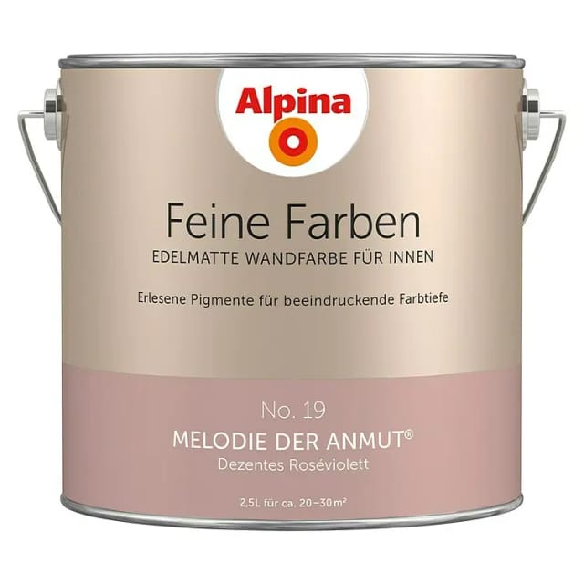 Alpina Feine Farben No. 19 Melodie der Anmut® Rosa edelmatt 2,5,