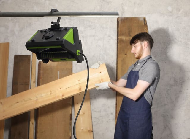 REV Ritter LED-Arbeitsleuchte Y Light 30 W Schwarz-Grün