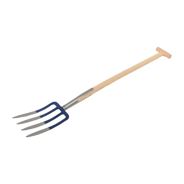 LUX-TOOLS Grabegabel mit 4 Lanzenzinken eingestielt 115 cm