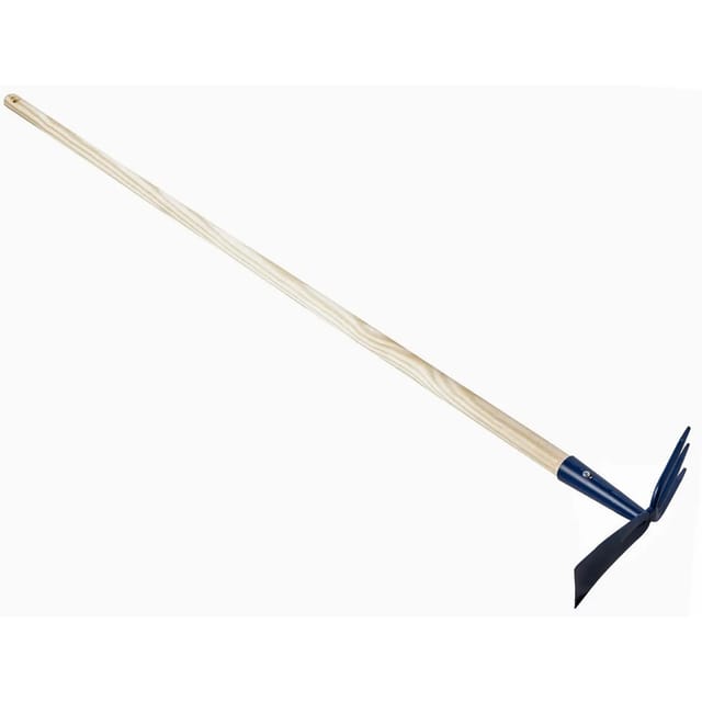 LUX-TOOLS Gartenhacke Doppelhacke eingestielt 140 cm