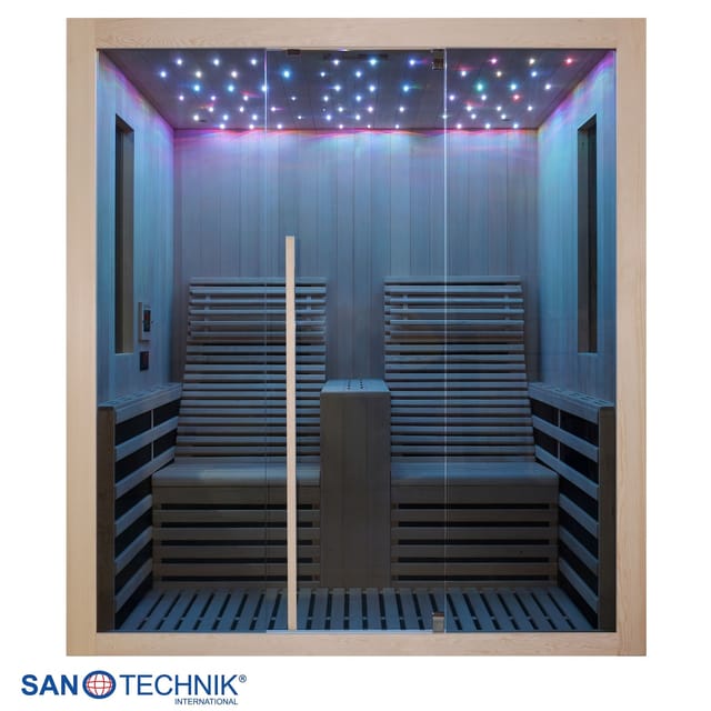 Sanotechnik Infrarotkabine Carbon 2 für 2 Personen