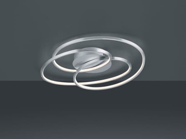 Trio LED Deckenleuchte Gale Nickel matt 135 mm x 600 mm x 430 mm