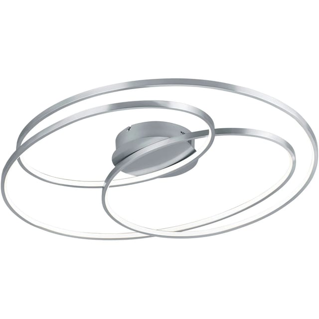 Trio LED Deckenleuchte Gale Nickel matt 145 mm x 800 mm x 650 mm