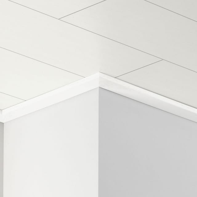 Parador Deckenleiste DAL 3 Esche Weiß Glänzend 12 mm x 34 mm x 2.200 mm