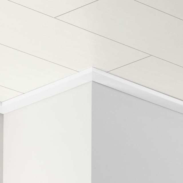 Parador Deckenleiste DAL 3 Weiß Hochglanz 12 mm x 34 mm x 2.200 mm