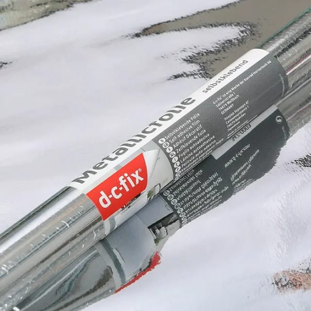 d-c-fix Klebefolie Silber Hochglanz 45 cm x 150 cm