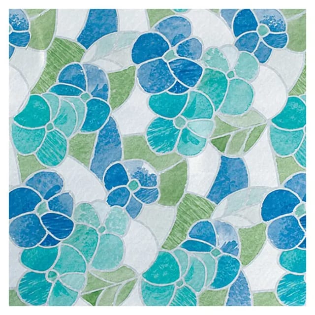 d-c-fix Klebefolie Transparent Lisboa Blau 200 cm x 45 cm