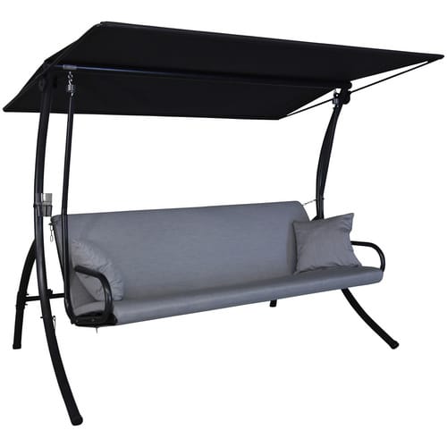 Angerer Hollywoodschaukel Elegance Zip Granit