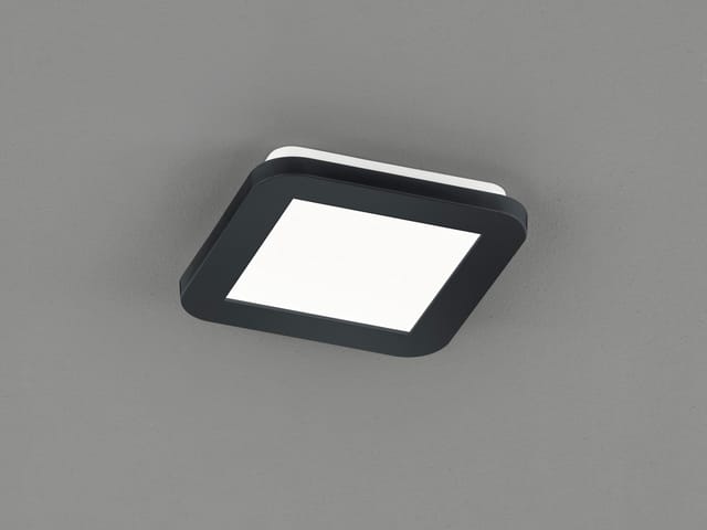 Reality LED Deckenleuchte Camillus Schwarz matt 30 mm x 170 mm x 170 mm
