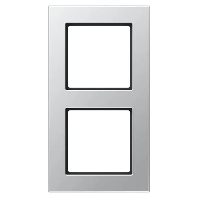 Jung Rahmen 2-fach Aluminium