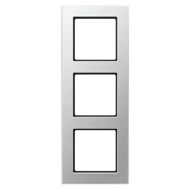 Jung Rahmen 3-fach Aluminium