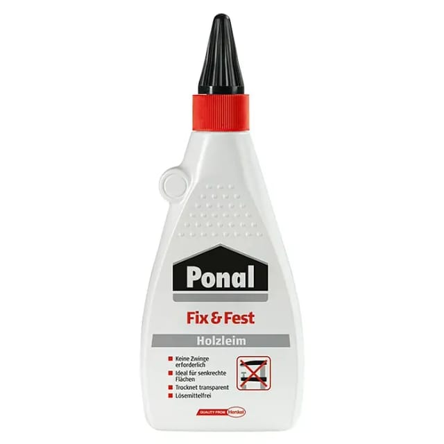 Ponal Fix & Fest Holzleim 100 g Flasche Transparent