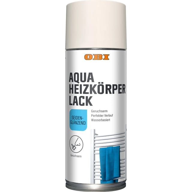 OBI Heizkörper Lack Spray Weiß seidenglänzend wv 400 ml