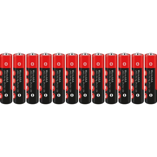 Alkaline Batterie AAA 12 Stück