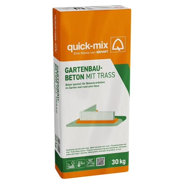 Quick-Mix Gartenbaubeton mit Trass 30 kg