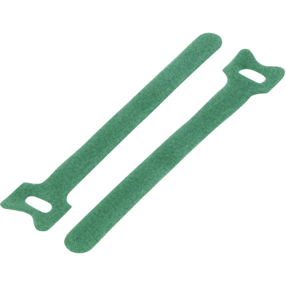 Tru Components Klettkabelbinder Zum Bündeln Haft- Und Flauschteil (l X B) 240 Mm X 16 Mm Grün 20 S