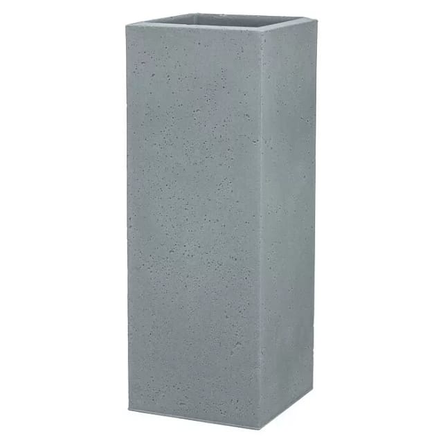 Scheurich Pflanzgefäß C-Cube High Ø 26 cm Stony Grey