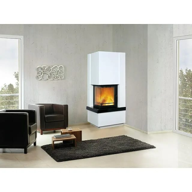 Hark Easy 500 Kaminofen Granit Schwarz 8 kW mit Automatik
