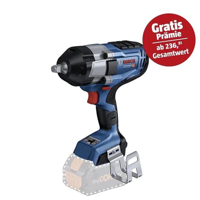 Bosch Professional 18 V Akku-Drehschlagschrauber GDS 18V-1000 C Solo