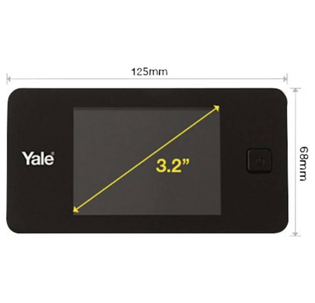 Yale Türspion Digital YY45 Silber