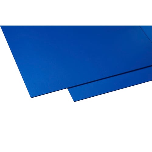 Kunststoffplatte Guttagliss Hobbycolor Blau 50 cm x 25 cm