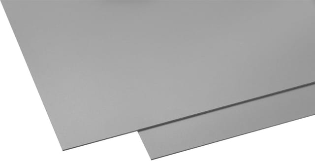 Kunststoffplatte Guttagliss Hobbycolor Grau 50 cm x 25 cm