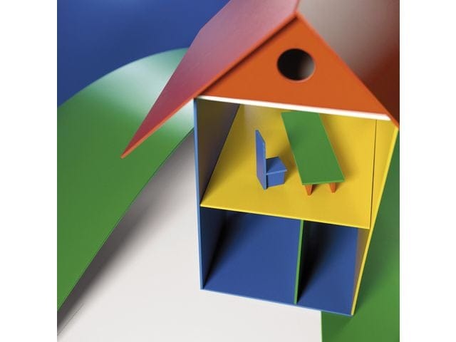 Kunststoffplatte Guttagliss Hobbycolor Grau 50 cm x 50 cm