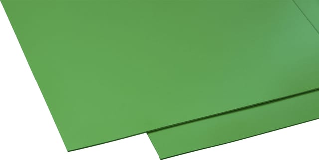 Kunststoffplatte Guttagliss Hobbycolor Grün 50 cm x 25 cm