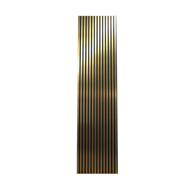 Kosche Akustik Wall foliert Metall Gold