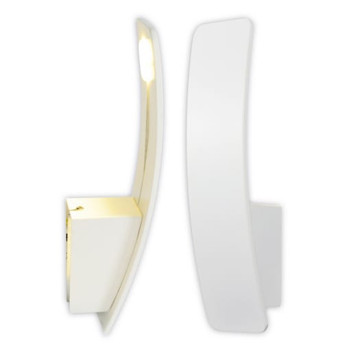 Näve LED-Wandleuchte Stan Weiß 30 cm