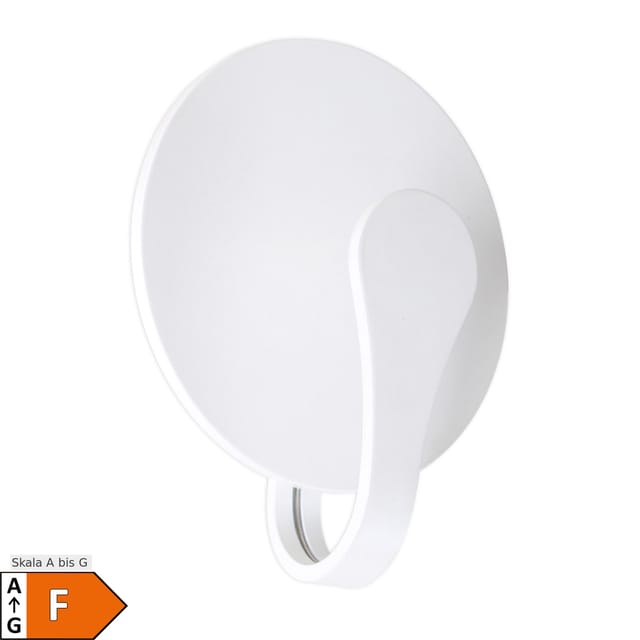 Näve LED-Wandleuchte Stan Weiß 19 cm