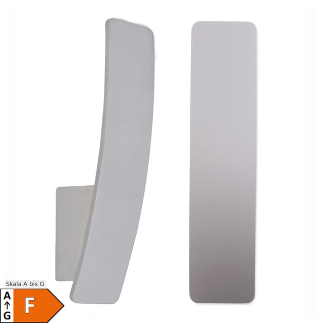 Näve LED-Wandleuchte Stan Silber 29,5 cm
