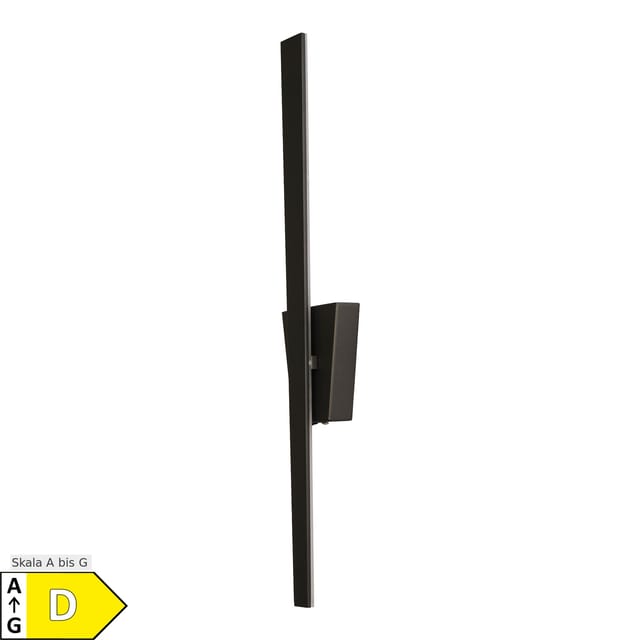 Näve LED-Wandleuchte Trevor schwarz 62 cm