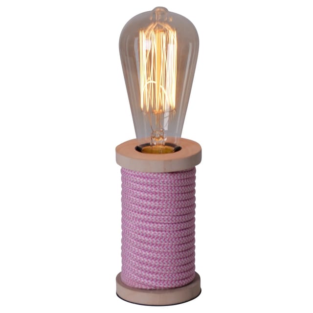 Näve Tischleuchte Max Pink-Weiß 12 cm