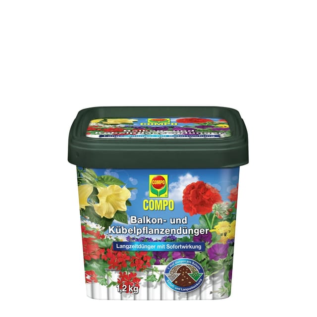 Compo Balkon- und Kübelpflanzendünger 1,2 kg