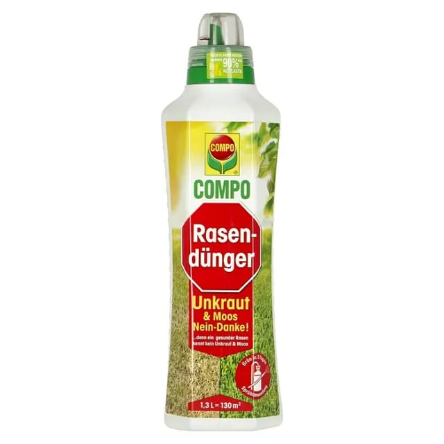 Compo Rasendünger Unkraut und Moos Nein-Danke 1,3,