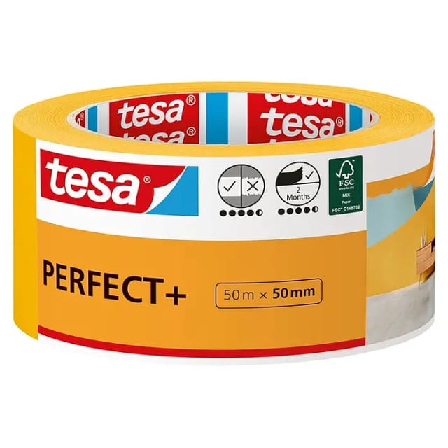 tesa® Malerband Perfect+ 50m x 50mm