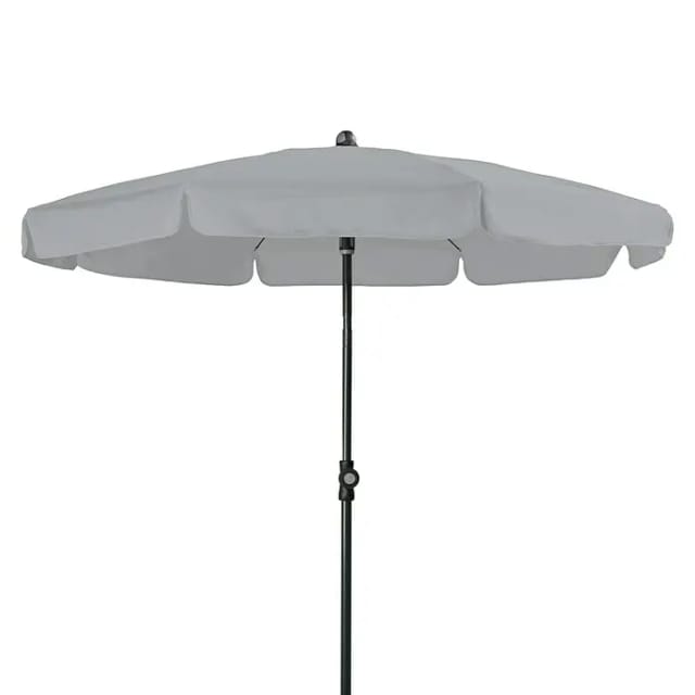 Doppler Balkonschirm Sunline Ø 149 cm Hellgrau mit Schieber