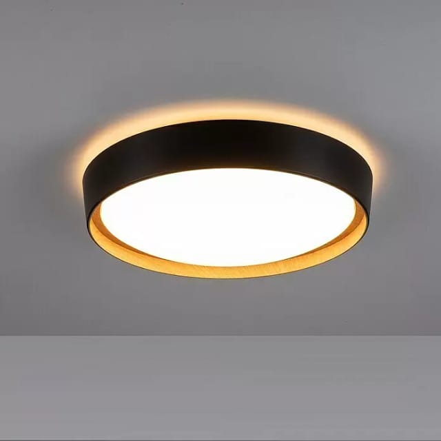 Just Light. LED-Deckenleuchte Emilia Schwarz Ø 40 cm